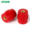 Red Low Voltage SM Busbar Insulator Plastic Standoff Support Isolator for Electrical